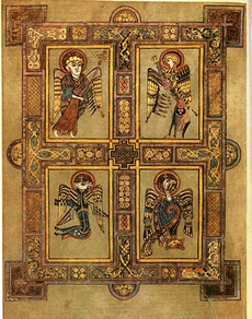 Четыре евангелиста из Книги Кельтов