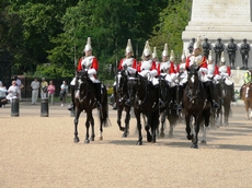 Парад конных гвардейцев