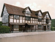 Дом, где родился Уильям Шекспир в 1564 году